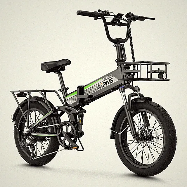 20''x3 Electric Bike Fat tires 48V 12.8Ah Ebike 1500W Peak for Teenager US