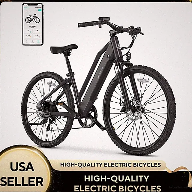 26" Electric Bike for Adults Peak 750W Motor City Electric Bicycle for Commute