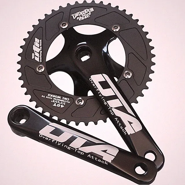 48T Single Speed Road Bike Track Fixie Crankset 170mm 130BCD 5 Armcrank