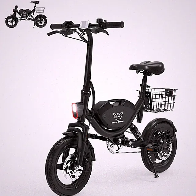500W Folding Electric Bike for Adults 30MPH Electric Bicycle Commuter Ebike New