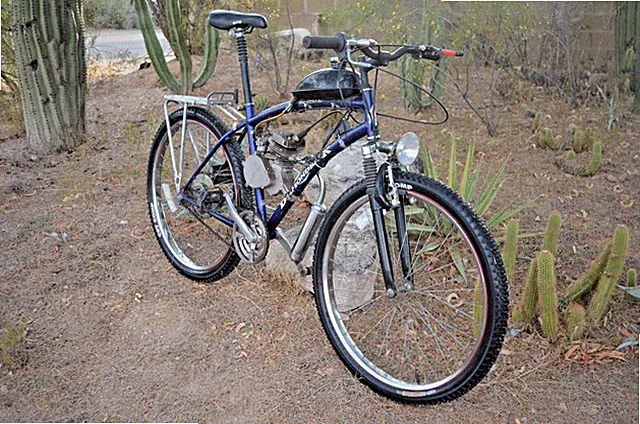 Diamondback 49cc Lightweight Motorized bicycle - gasoline powered