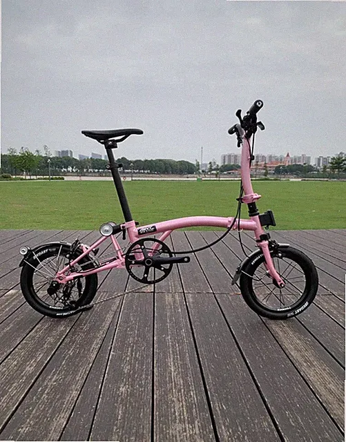 Mint Three Fold Bicycle Portable BOB 3-14K Clip Brake Adult Mini Folding Bike