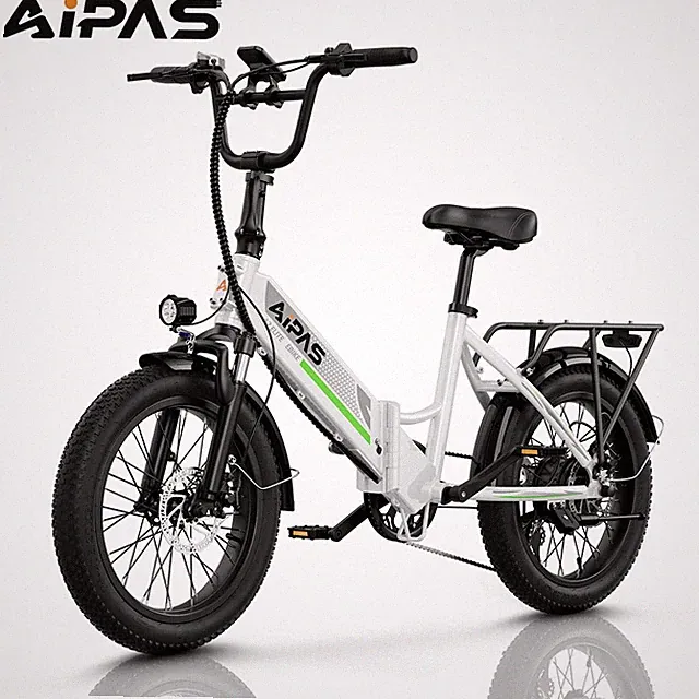 New 20" Electric Bike Adults 750W Rear Motor Folding E-Bike 28MPH City Bicycle