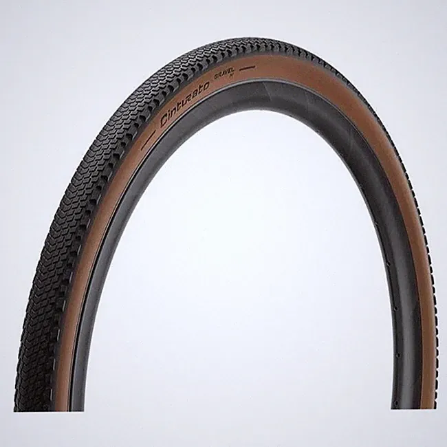 Pirelli Cinturato Gravel H Tubeless Ready Bicycle Bike Tire Tanwall 700 x 45