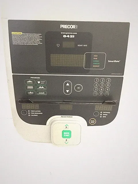 Precor C842i Recumbent Bike Display Console Full Assembly PPP000000048780101