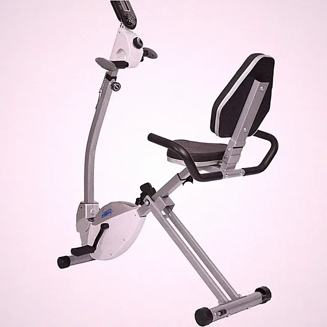 Stamina Products Recumbent Indoor Cardio Exercise Bike with Upper Body Exerciser